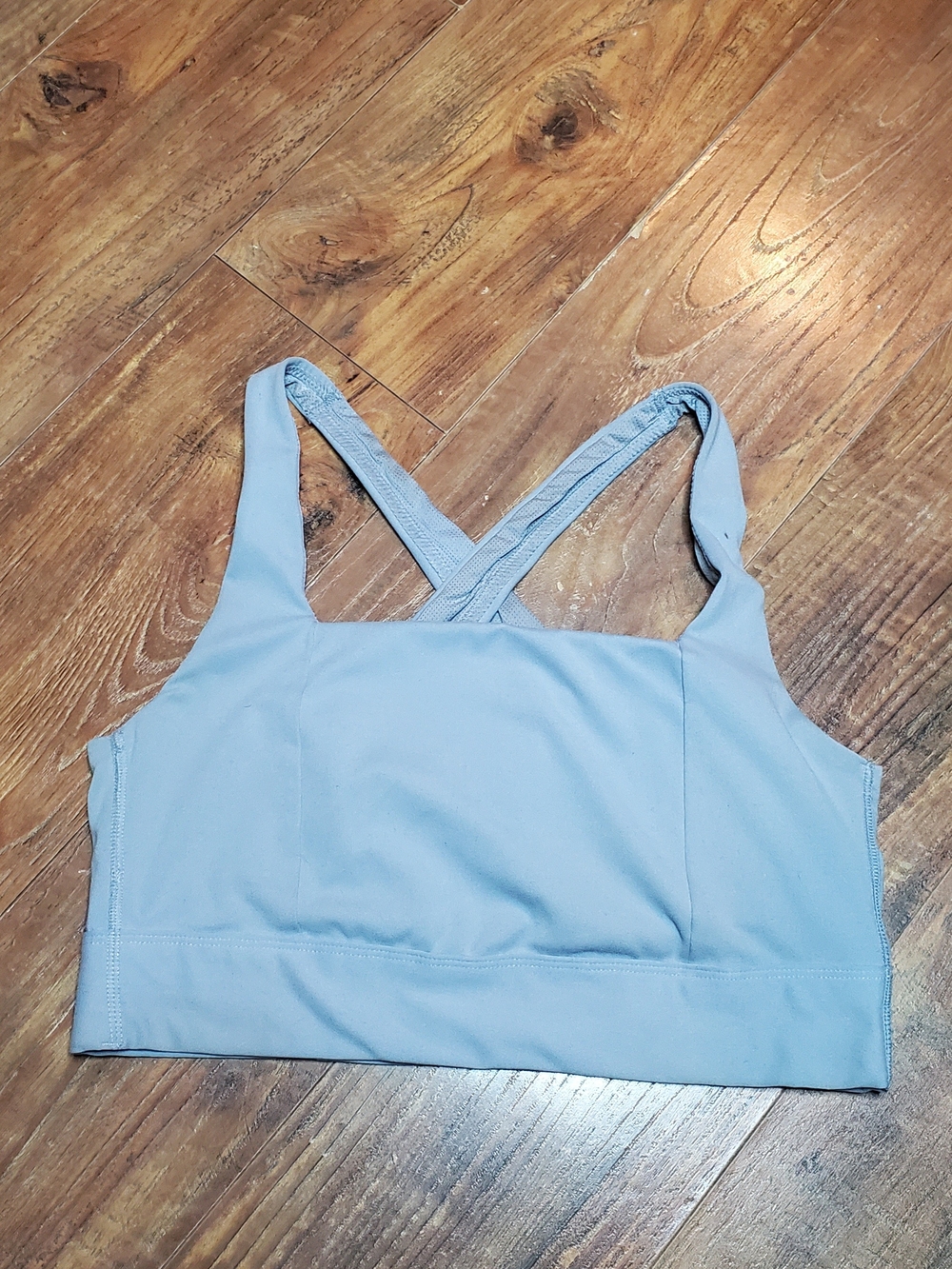 all in motion Light Blue Crisscross Back Sports Bra